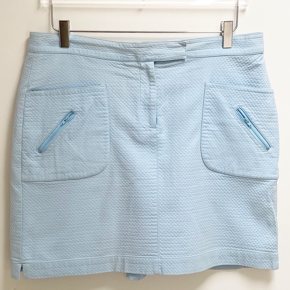 LizGolf Blue Skort Golf Skirt Liz Claiborne 10 12